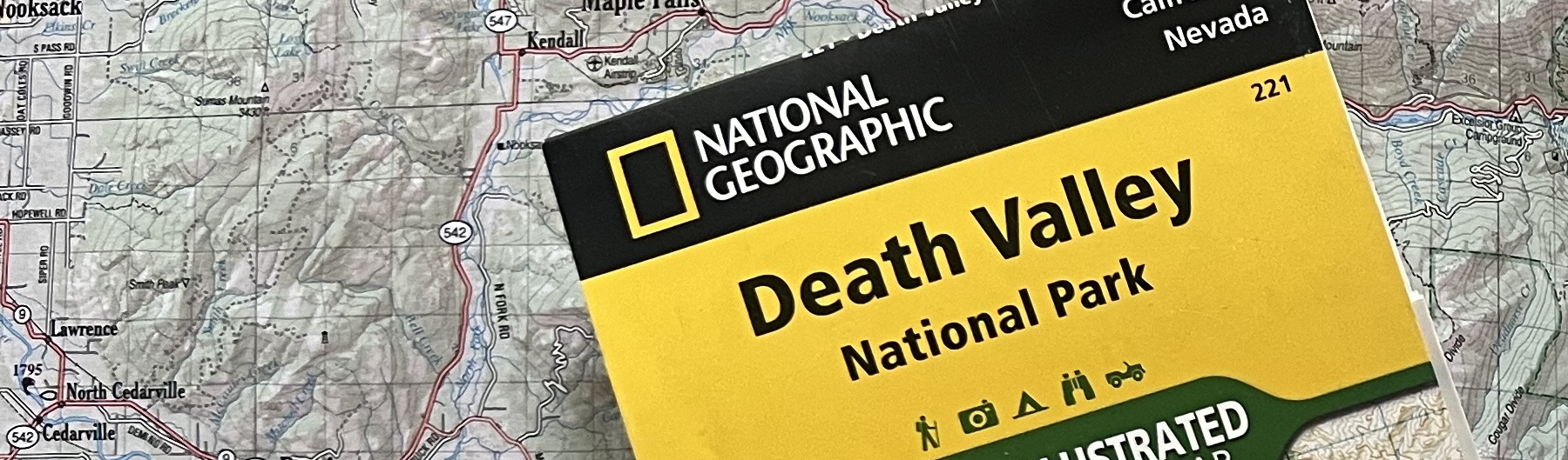 Trail Etiquette Death Valley Maps